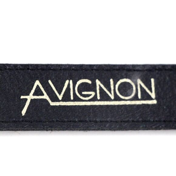 Avignon PONY HAIR LEOPARD PRINT REAL LEATHER 3/4"Wd DRESS CASUAL BELT Sz L (*35 - Picture 6 of 12